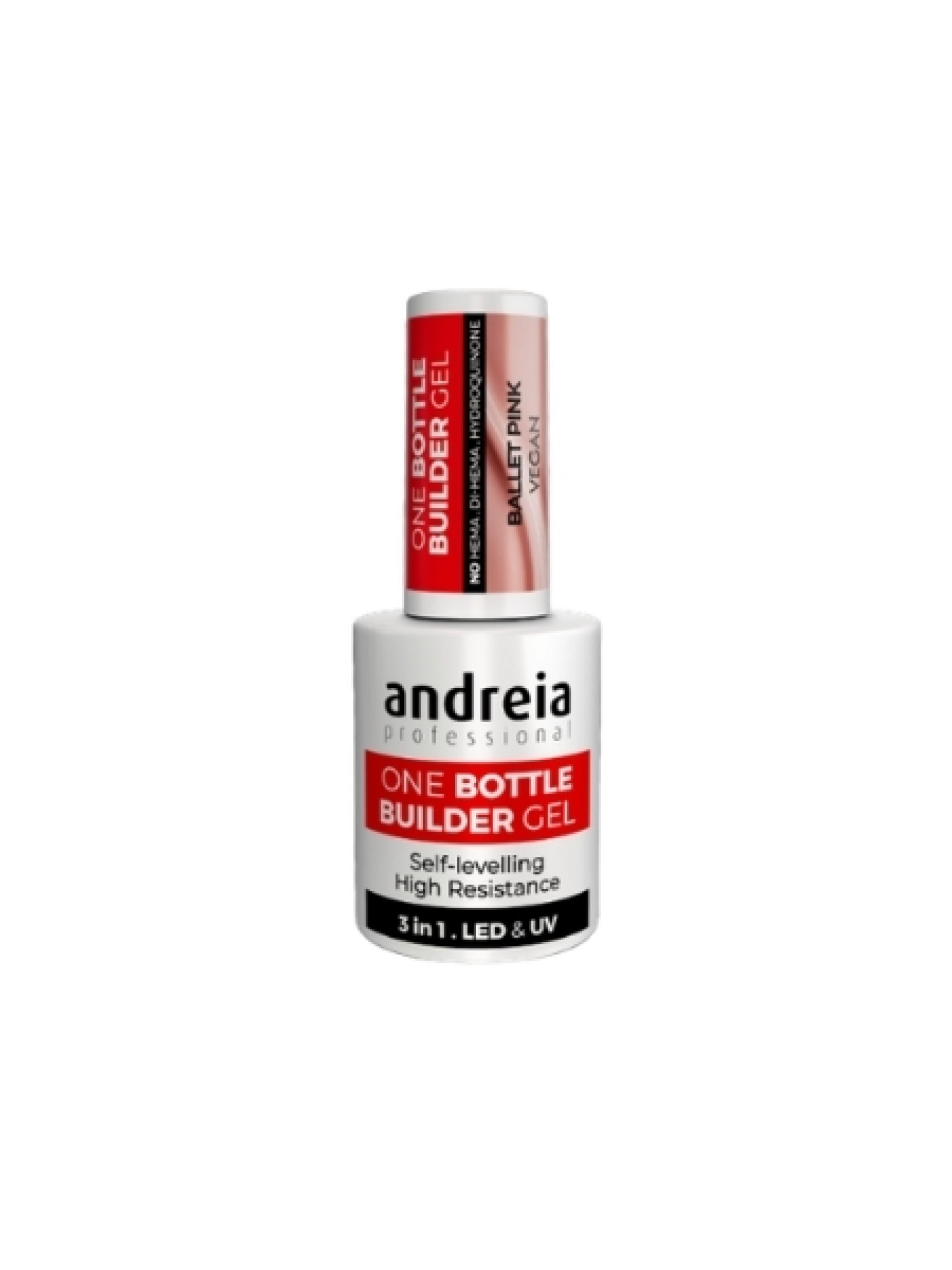 Andreia One Bottle Builder Gel 3 em 1 Ballet Pink 14ml
