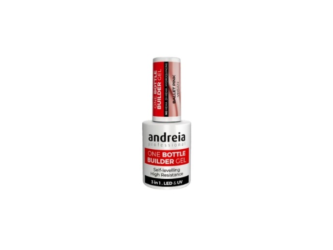 Andreia One Bottle Builder Gel 3 em 1 Ballet Pink 14ml