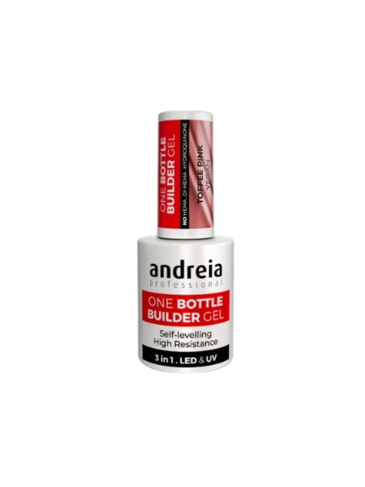 Andreia One Bottle Builder Gel 3 em 1 Toffee Pink 14ml