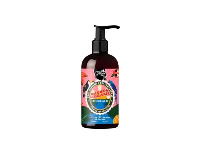 Real Natura Condicionador Sem Sal Cachos do Brasil 300ml