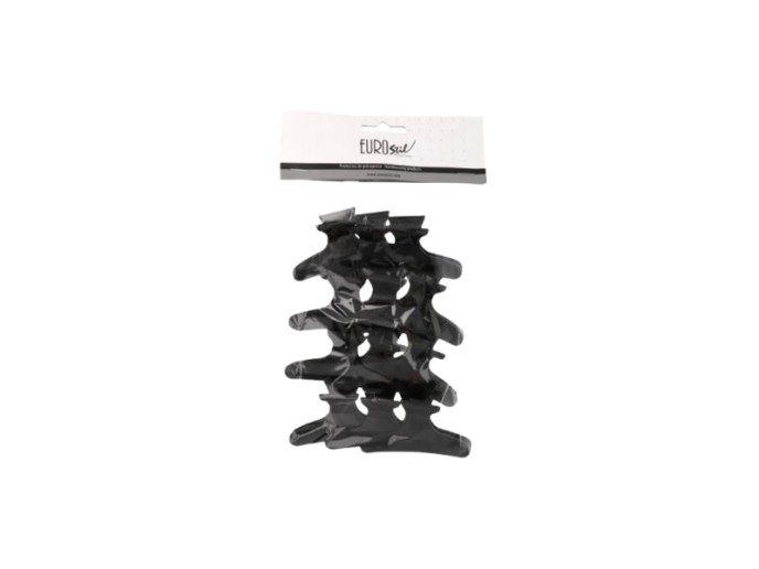 Eurostil 12 Molas pl�stico pretas 00084/50