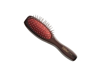 Eurostil Escova de Madeira Pequena Fole Borracha Bola Branca - Image product