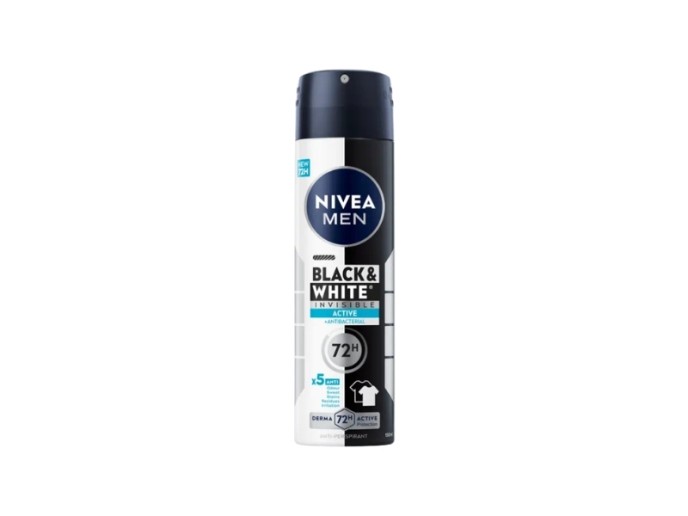 Nivea Deo Spray Black&White Active 200ml