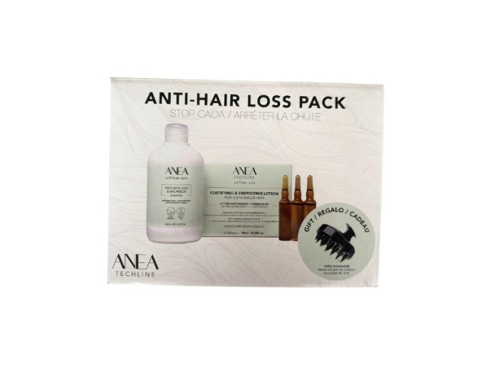 LE Anea Pack Anti-Queda Shampoo 450ml + Cx. Ampolas 12 Unds