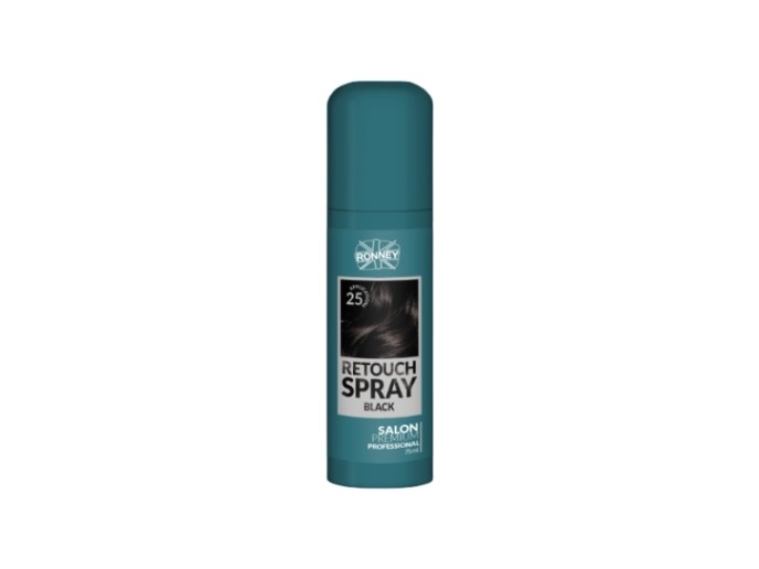 Ronney Spray Retoque Raizes Preto 75ml