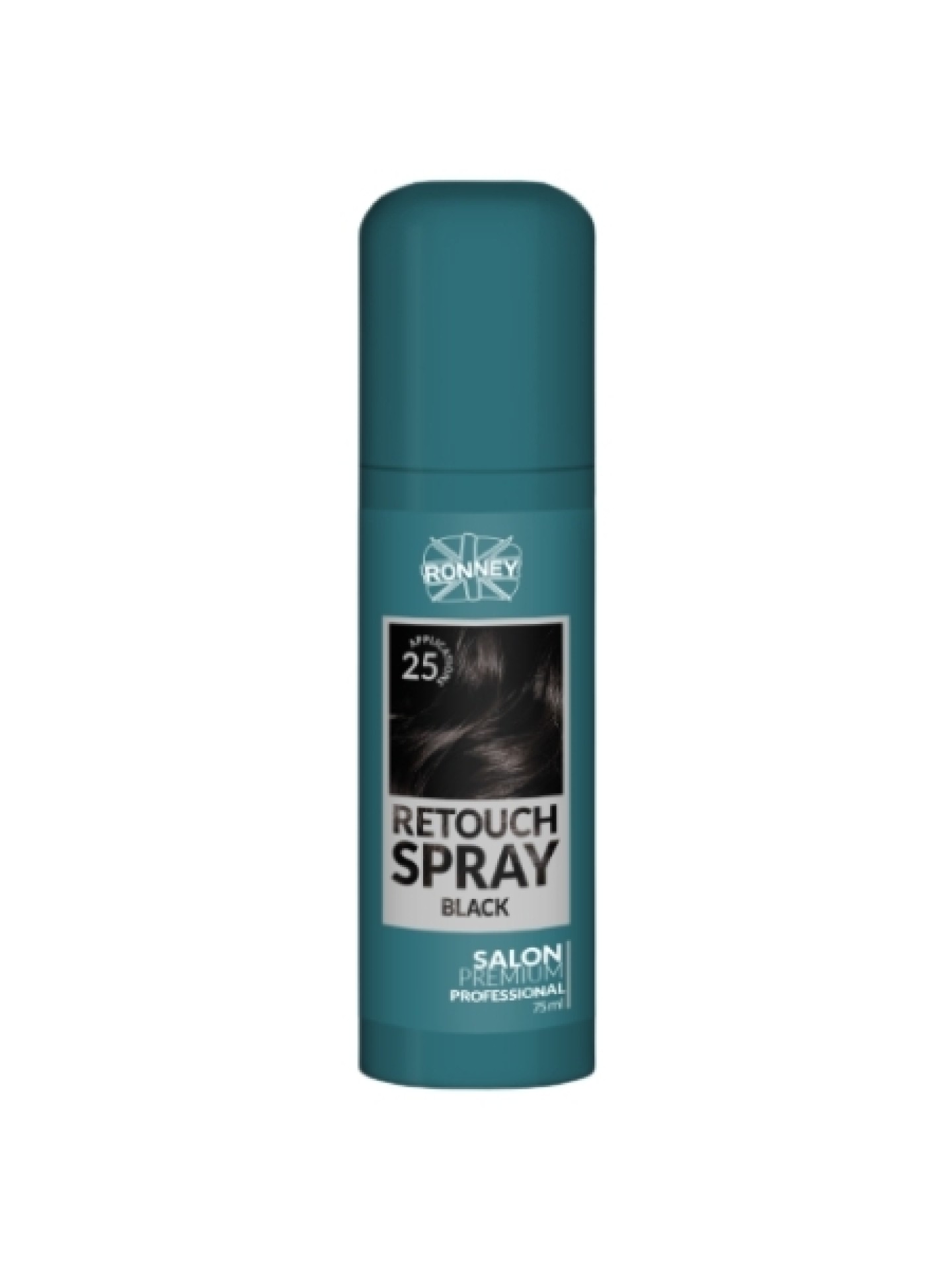 Ronney Spray Retoque Raizes Preto 75ml
