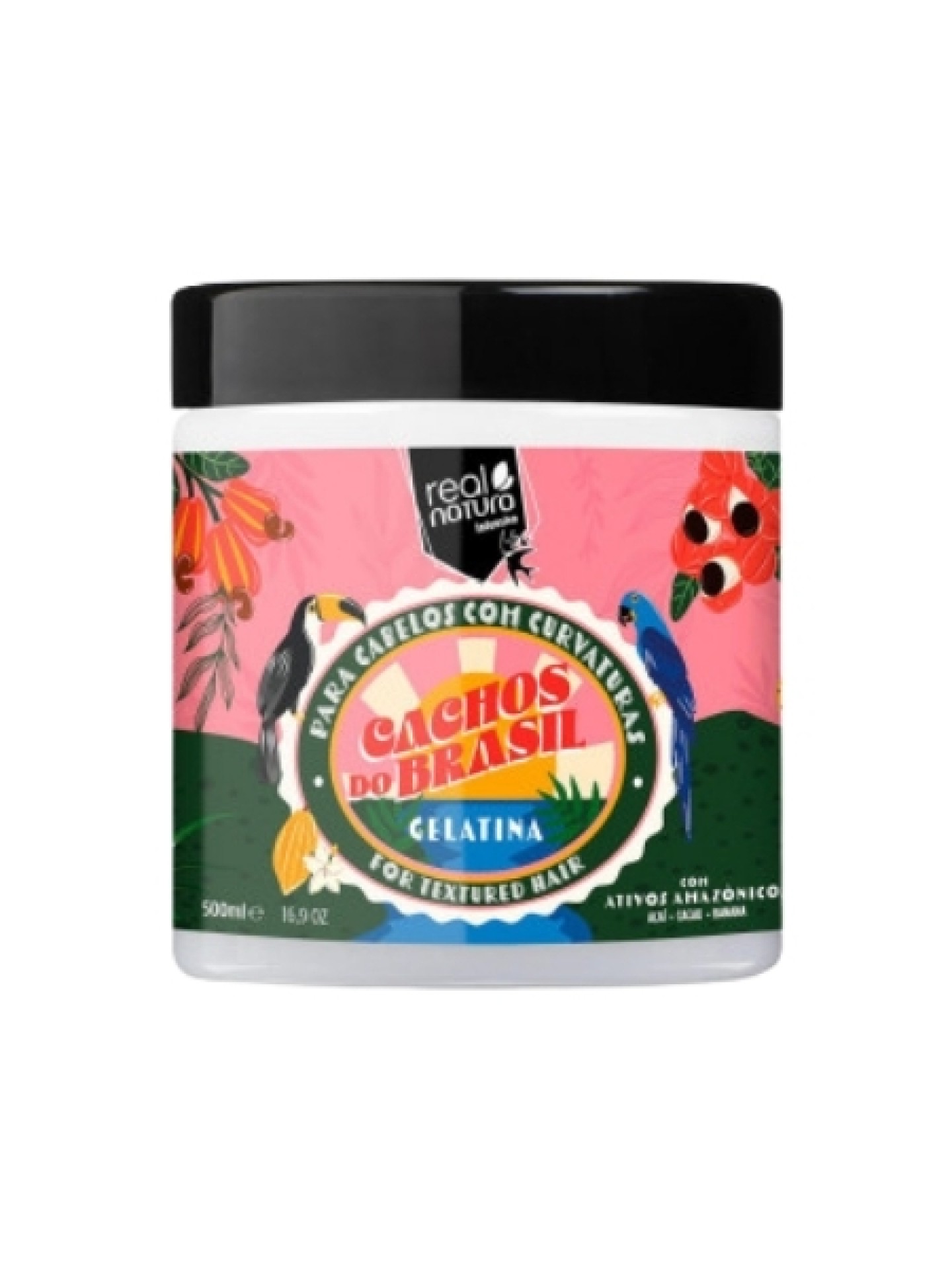 Real Natura Cachos do Brasil Gelatina 500ml