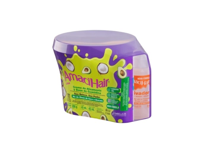 Amacihair Liso Creme de Alisamento 200g
