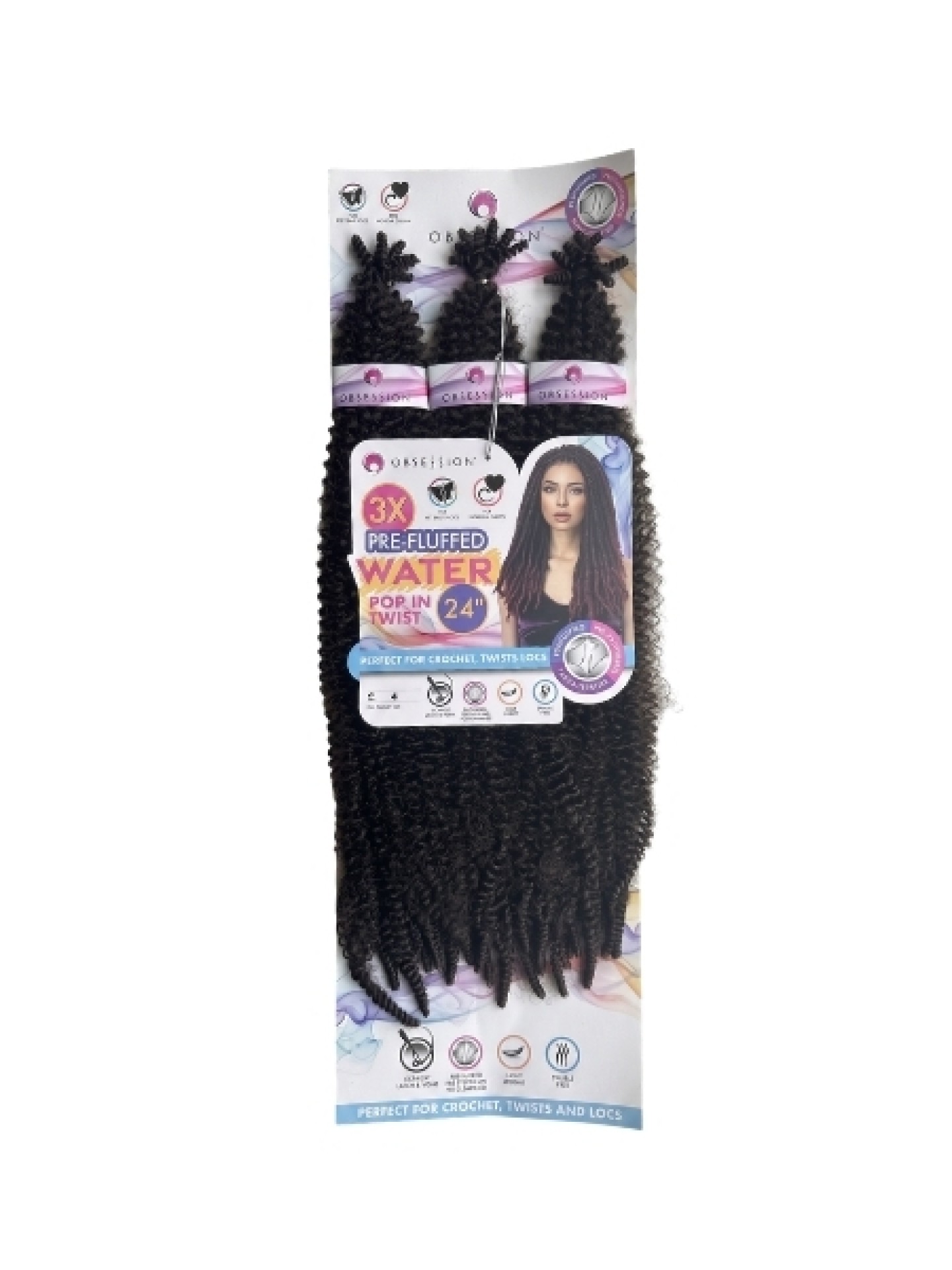 Obsession Bulk 3X Pre-Fluffed Water Poppin Twist 24