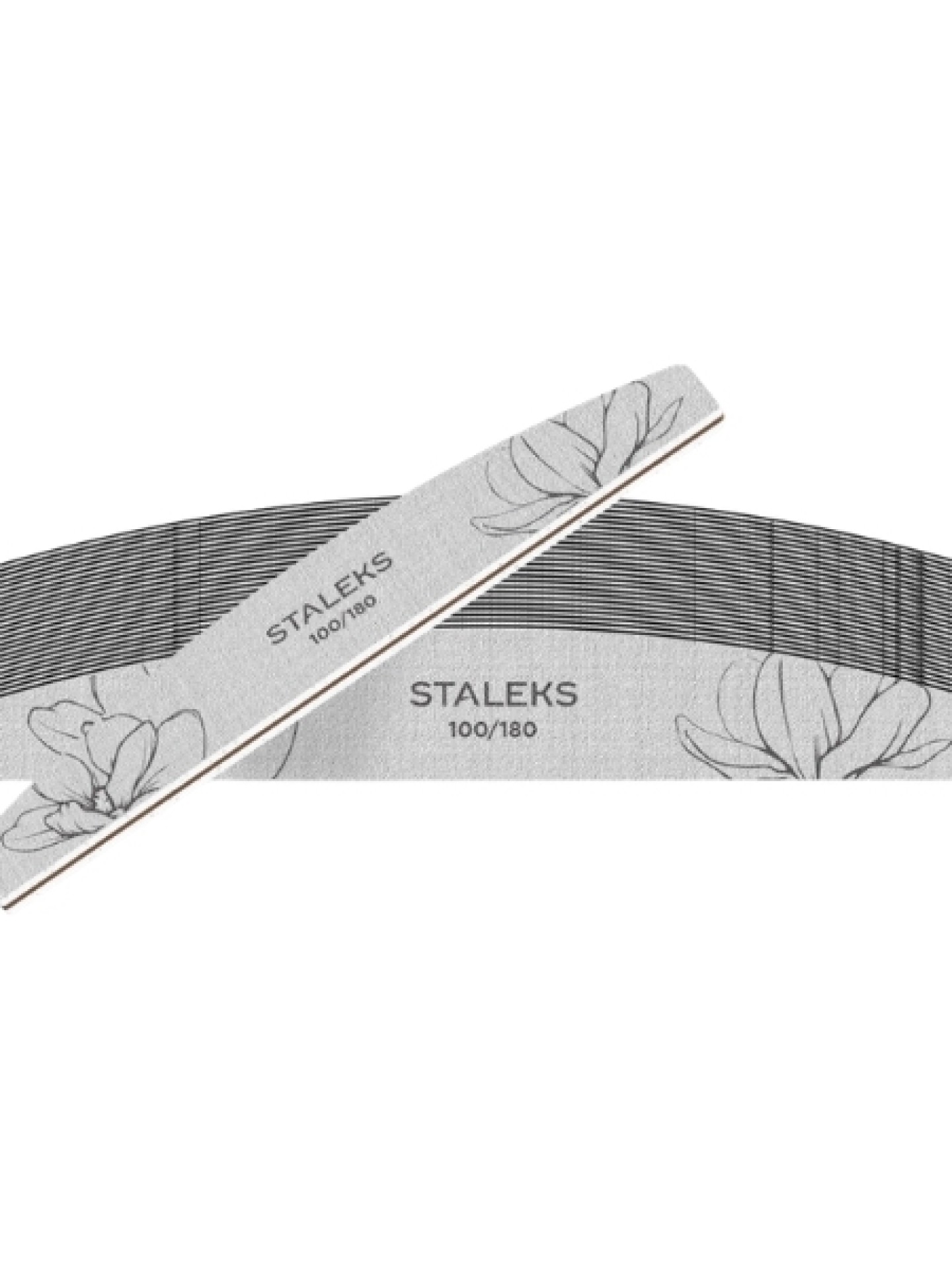 Staleks Flowers Limas Minerais Meia Lua EXPERT 100/180 Pack