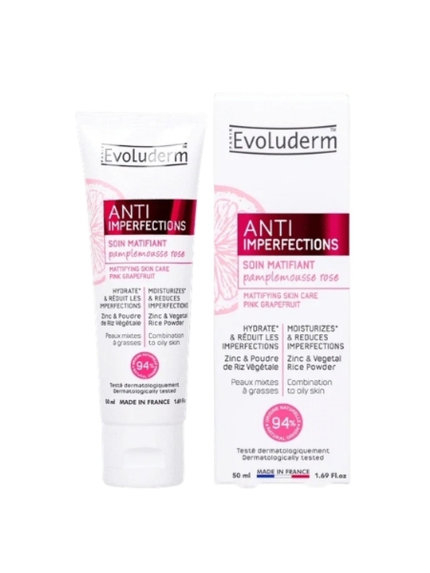 Evoluderm Creme de Rosto Anti Imperfeições 50ml
