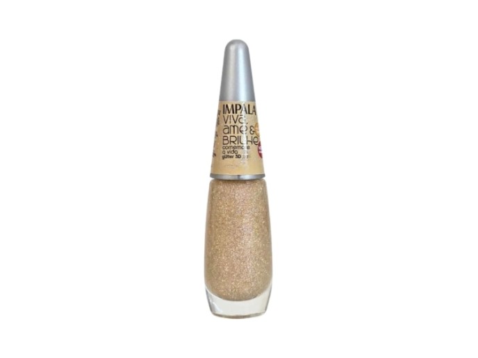 Impala Verniz Comemore a Vida Glitter 3D 7,5ml