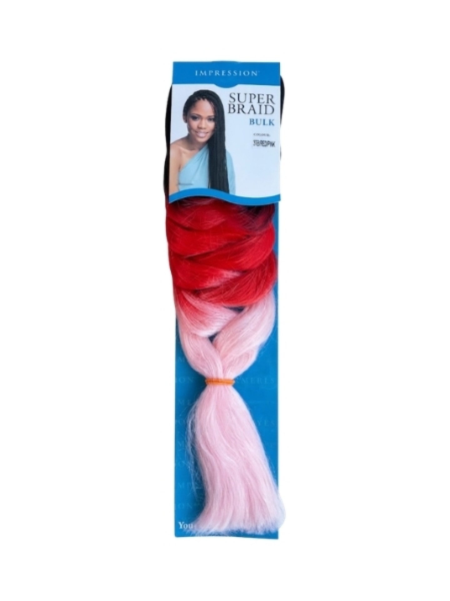 Impression Super Braid - 3T1B/Red/Pink