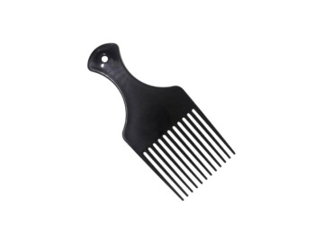 Pente Plastico Garfo Simples Preto