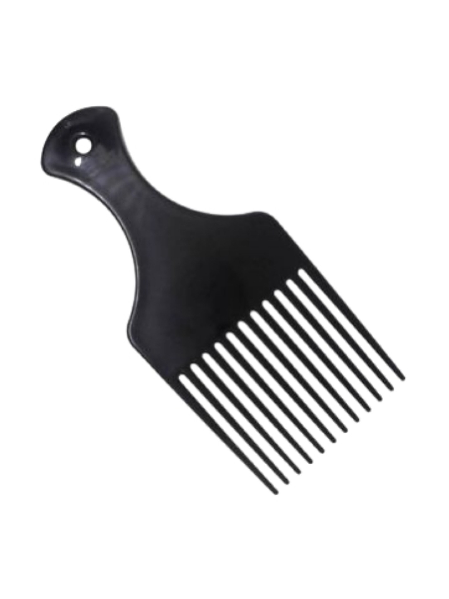 Pente Plastico Garfo Simples Preto