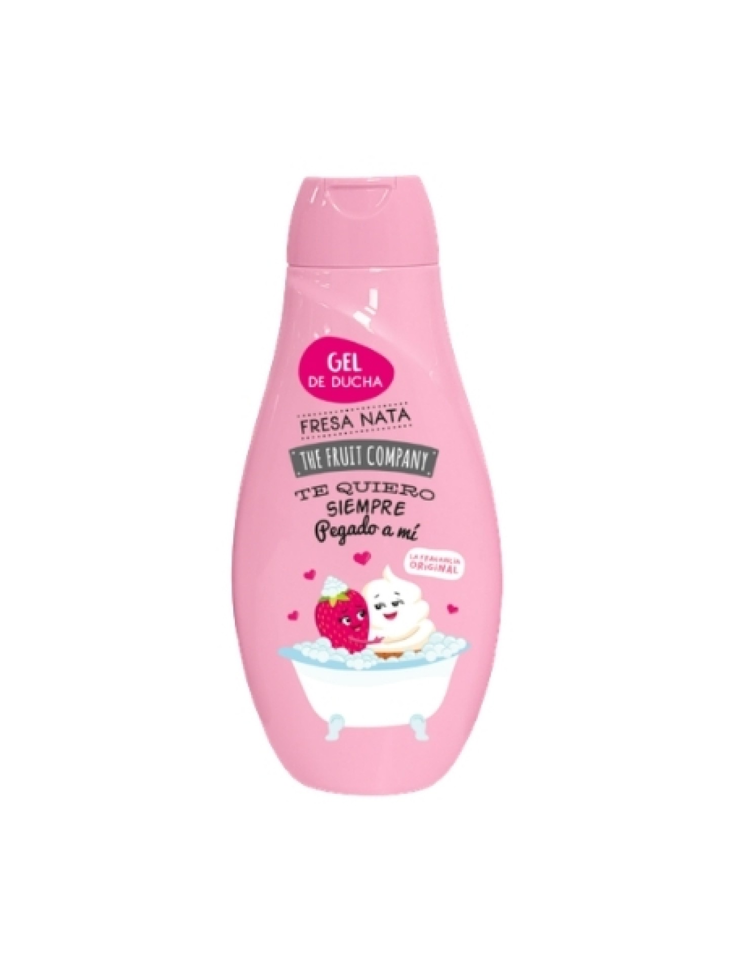 The Fruit Company Gel de Banho Morango e Nata 600ml