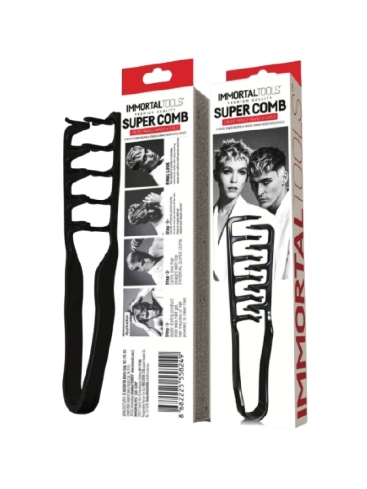 IMMORTAL Tools Super Comb Miracles Waves & Curls