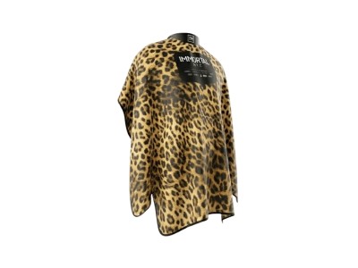 IMMORTAL Fancy Leopardo Penuar Capa de Barbeiro - Image product