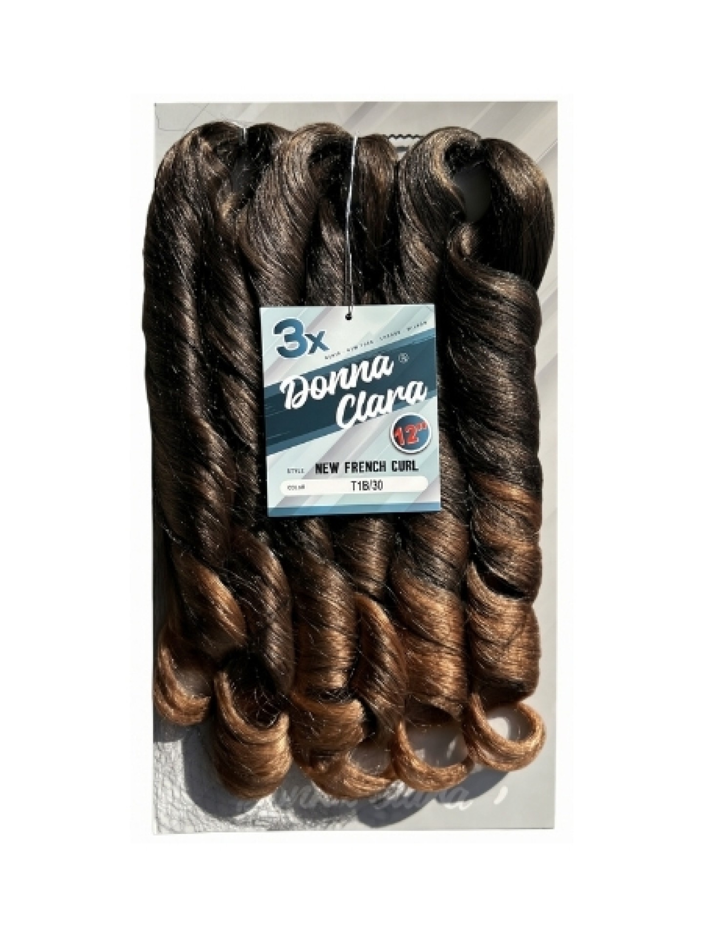 Donna Clara 3X New French Curl 12